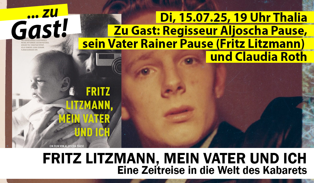 Fritz Litzmann, mein Vater und ich